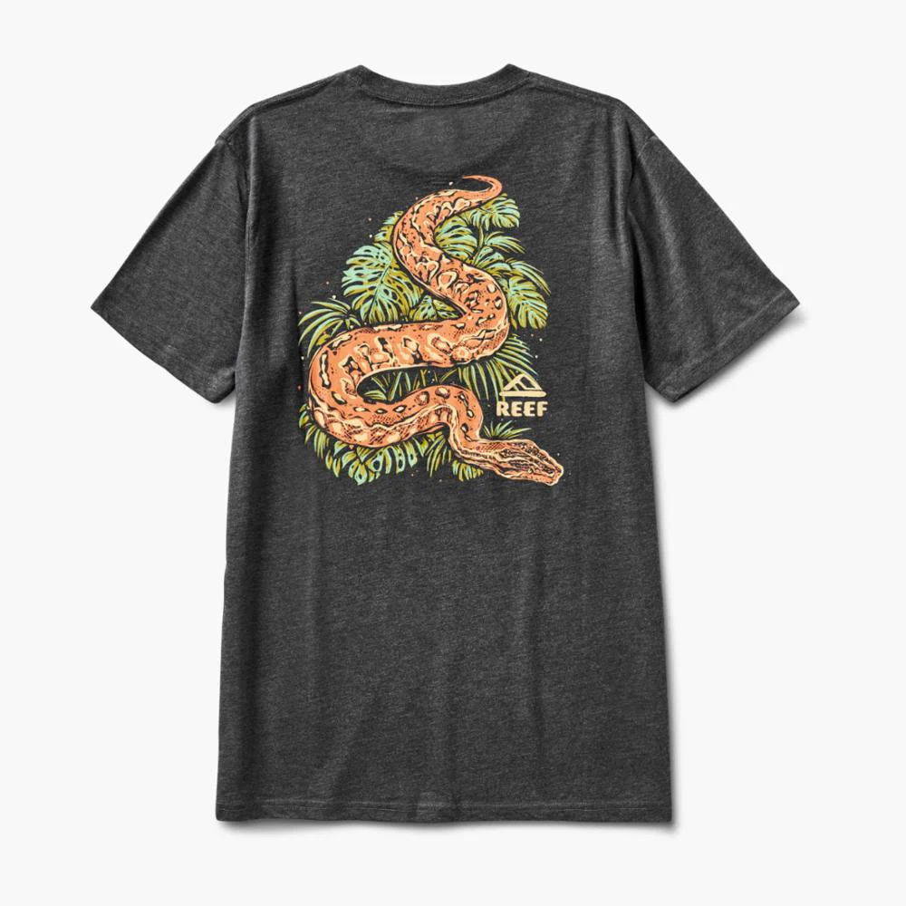 Reef Apparel Men ABRAS HEATHER CHARCOAL - Image 2