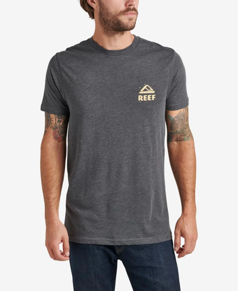 Reef Apparel Men ABRAS HEATHER CHARCOAL - Image 3