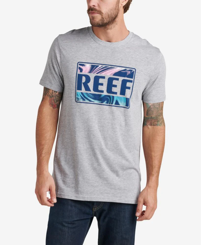 Reef Apparel Men BENGAL HEATHER GREY - Image 3