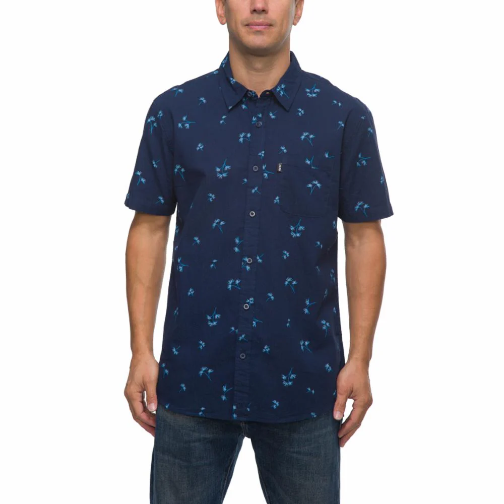 Reef Apparel Men CORBIN SS WOVEN INSIGNIA BLUE - Image 3