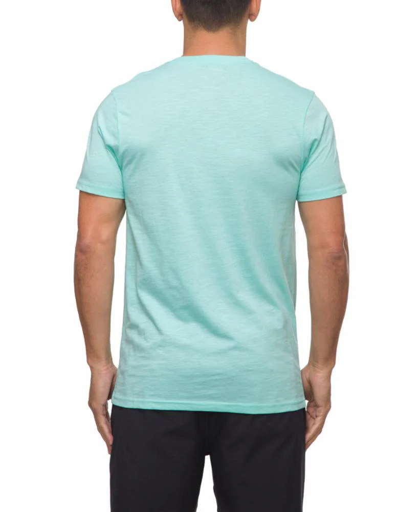 Reef Apparel Men HULAGIRLY GRAPHIC TEE ARUBA BLUE - Image 2