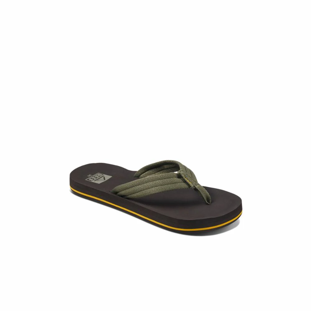 Reef Kids KIDS AHI BEACH BROWN/OLIVE