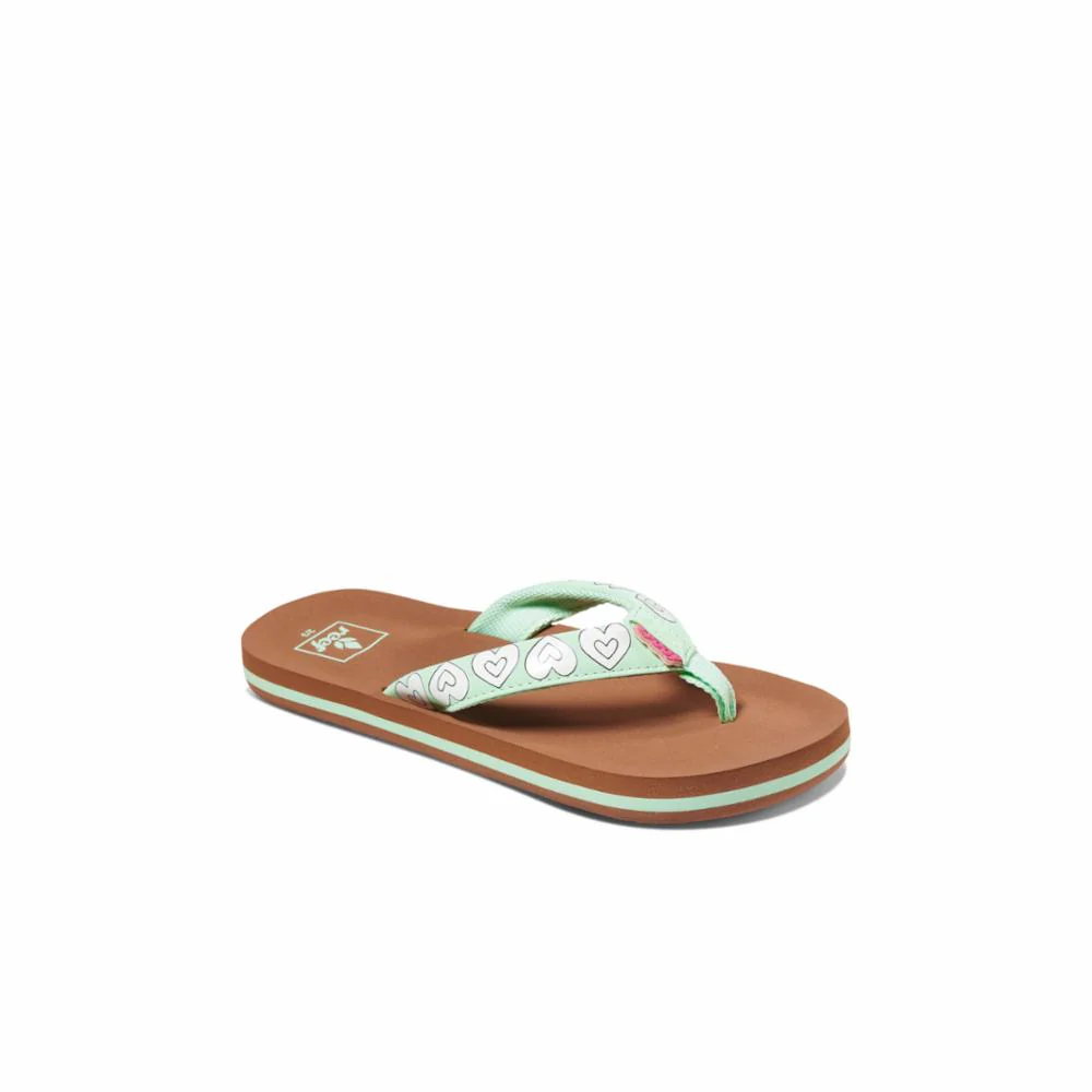 Reef Kids KIDS AHI COLOR CHANGE MINT HEARTS
