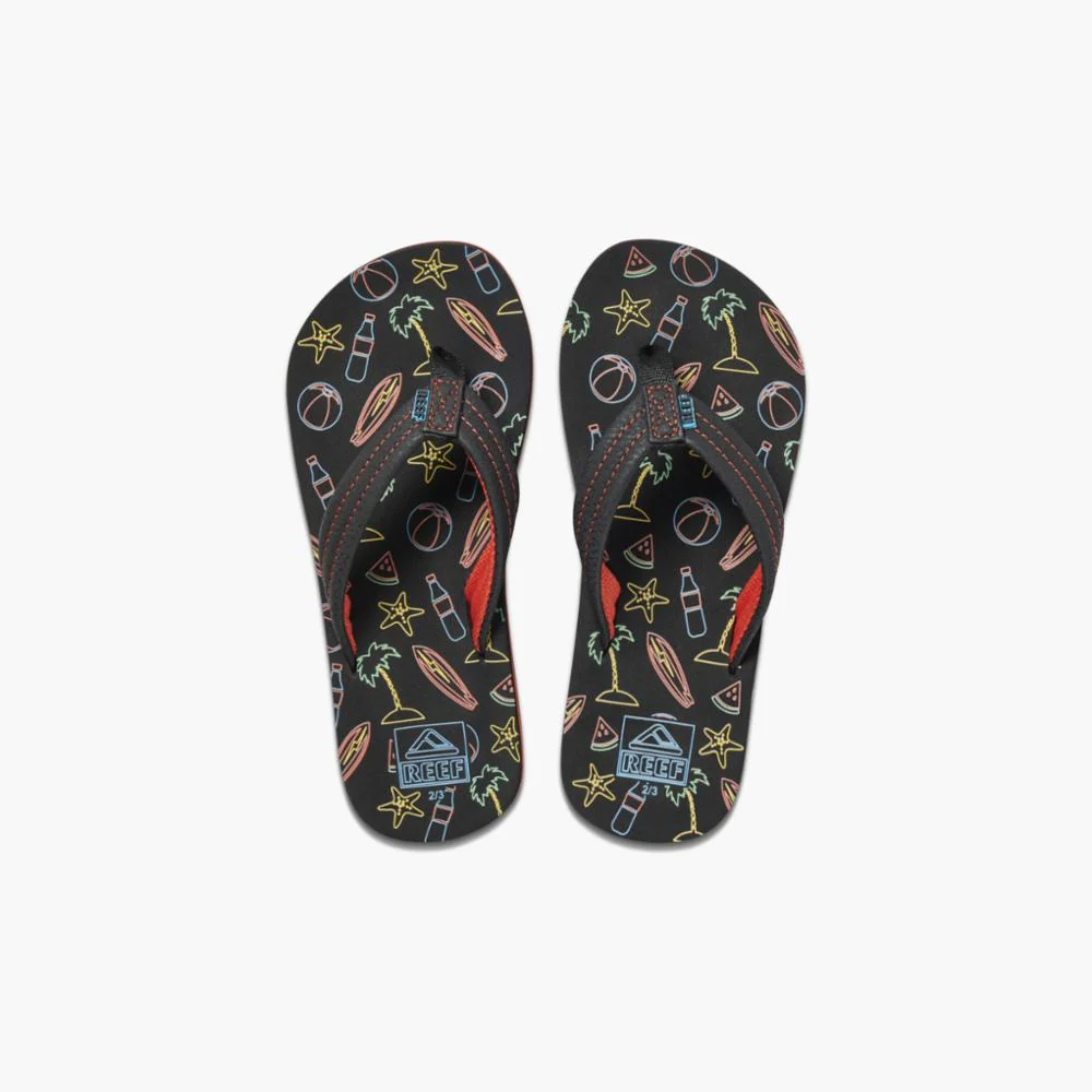 Reef Kids KIDS AHI GLOW NEON BEACH - Image 3