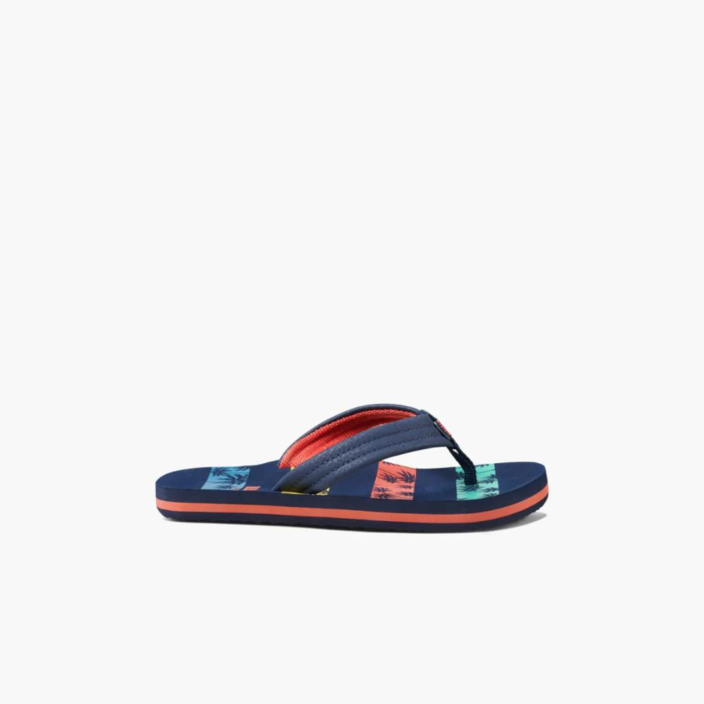 Reef Kids KIDS AHI NVY PALMS STRIPE - Image 2