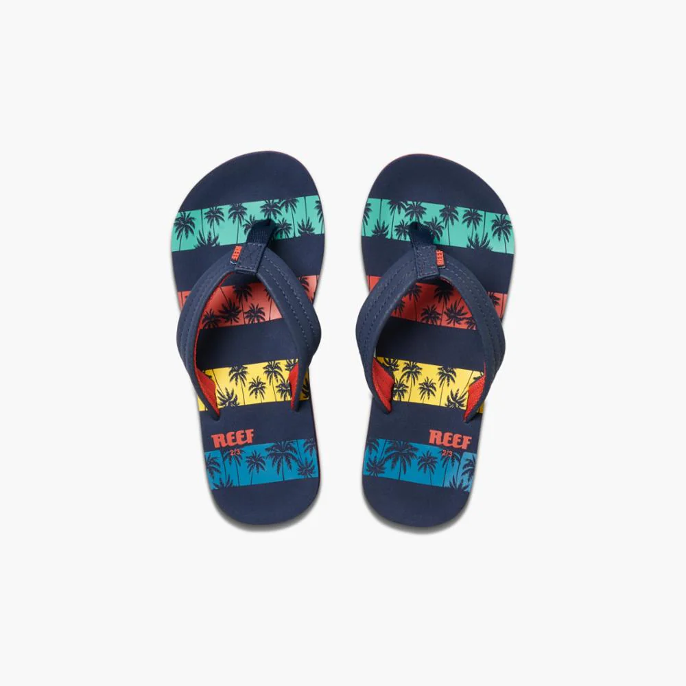 Reef Kids KIDS AHI NVY PALMS STRIPE - Image 3