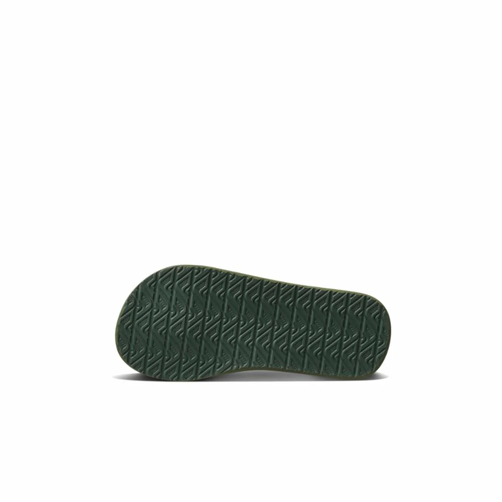 Reef Kids KIDS AHI SLIDE TAN/OLIVE - Image 4