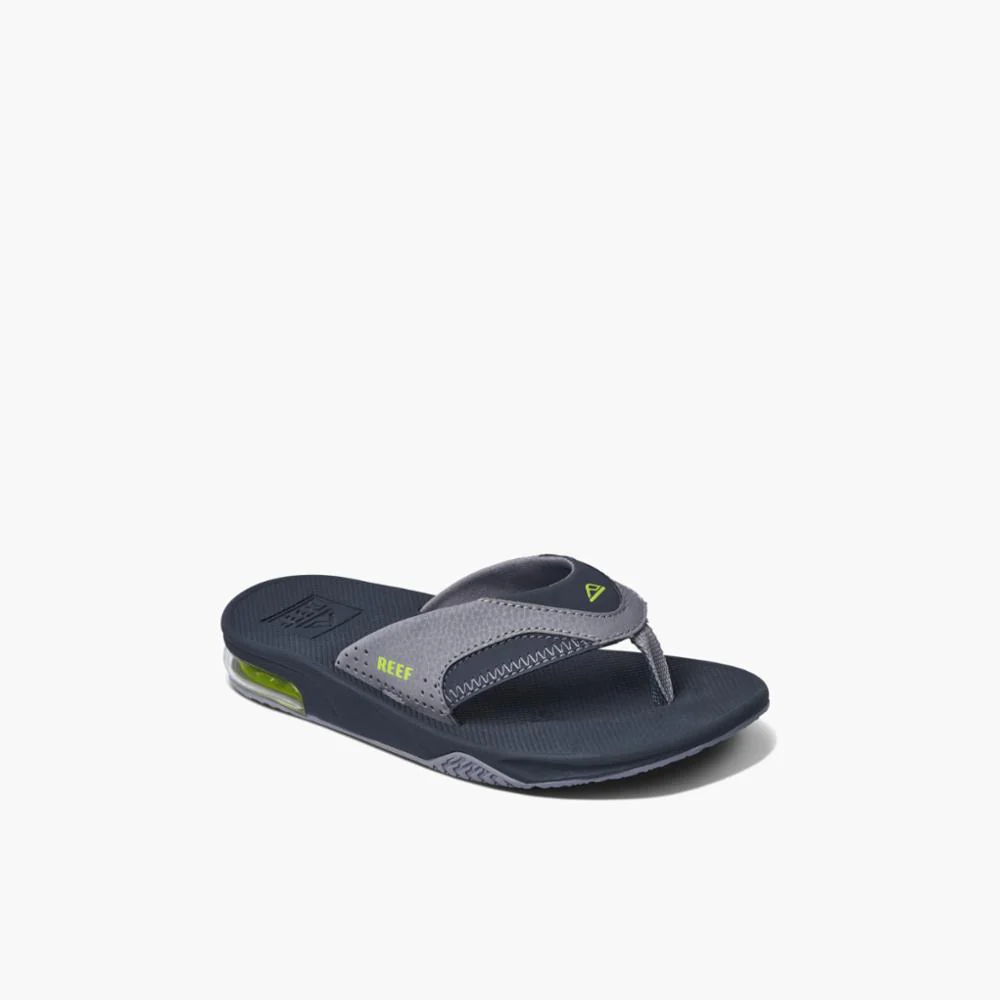 Reef Kids KIDS FANNING GREY/VOLT