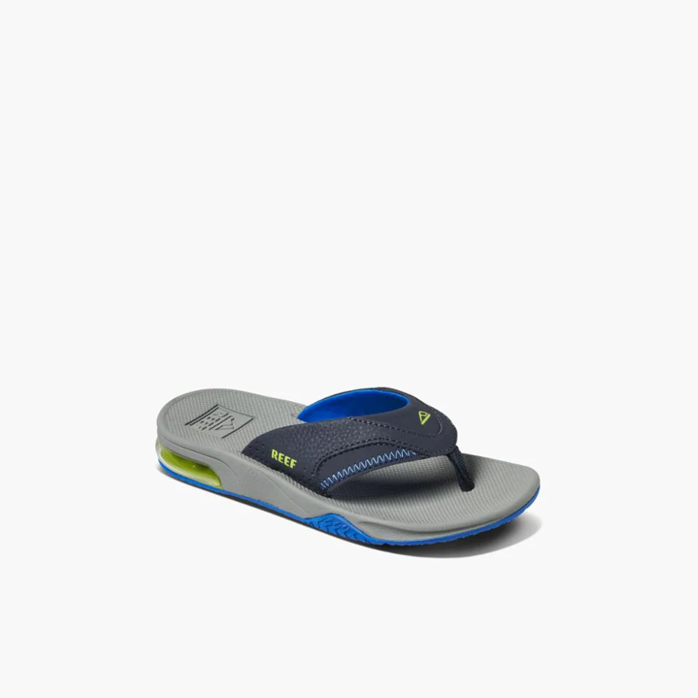 Reef Kids KIDS FANNING NAVY/LIME