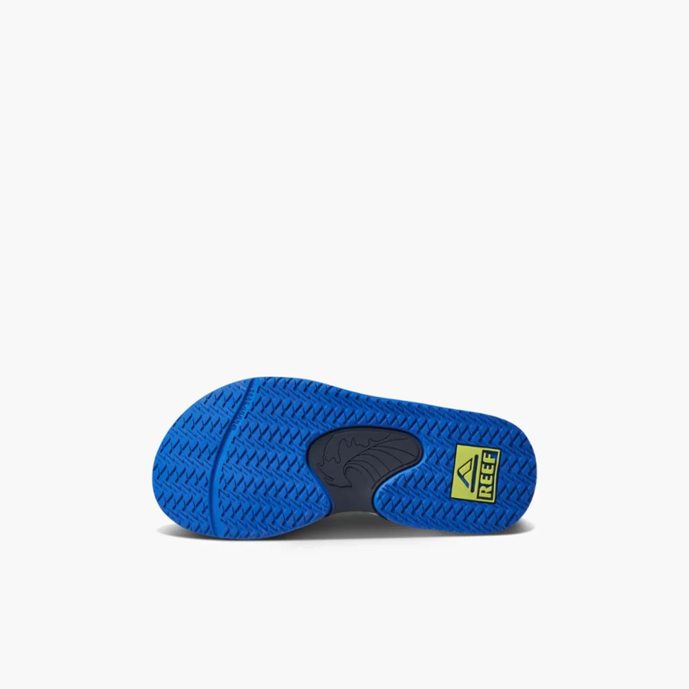 Reef Kids KIDS FANNING NAVY/LIME - Image 4