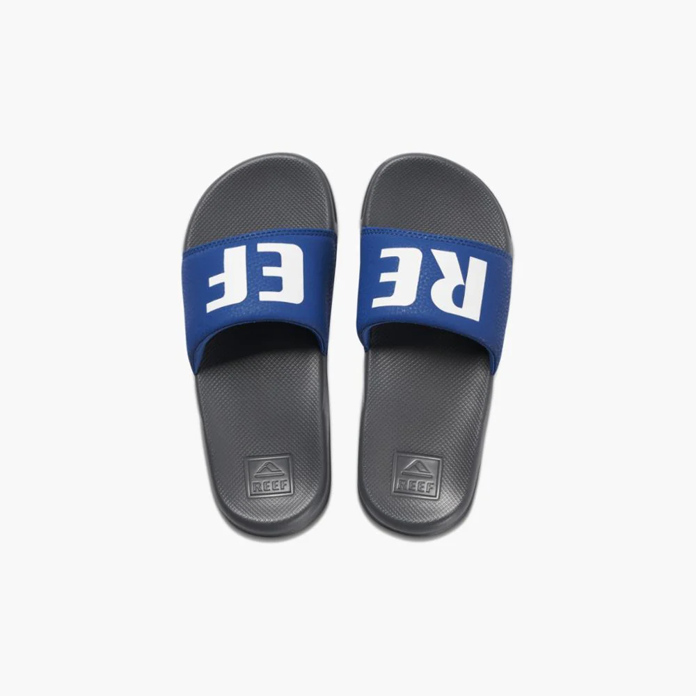 Reef Kids KIDS ONE SLIDE GREY/BLUE - Image 3