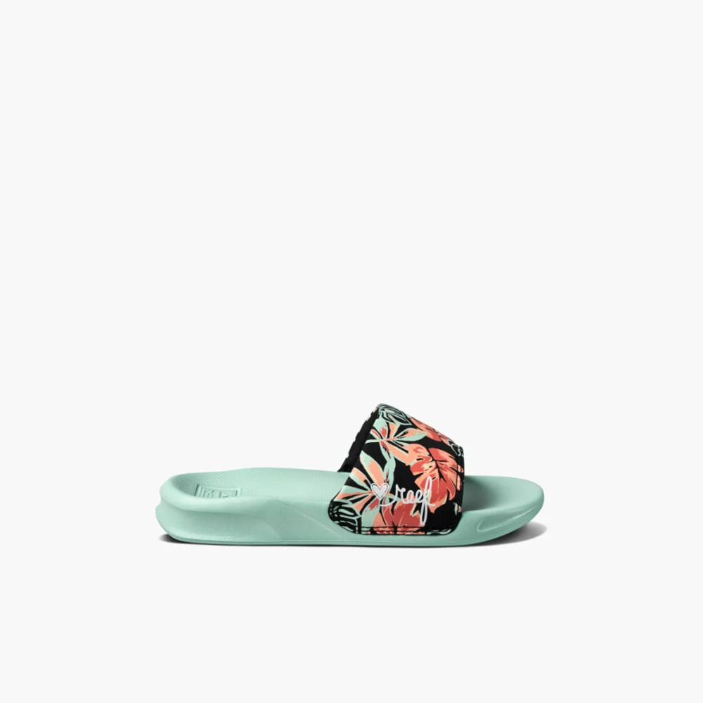 Reef Kids KIDS ONE SLIDE MINT MONSTERA - Image 2