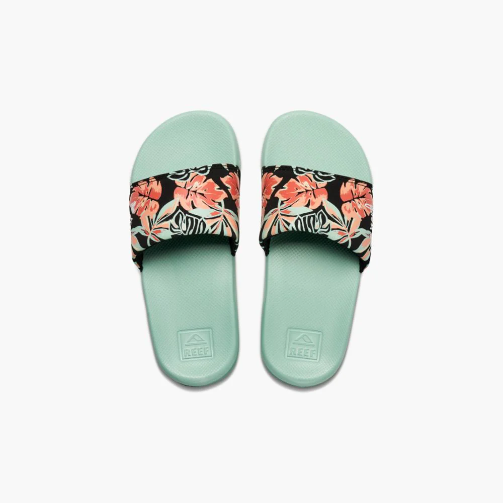 Reef Kids KIDS ONE SLIDE MINT MONSTERA - Image 3