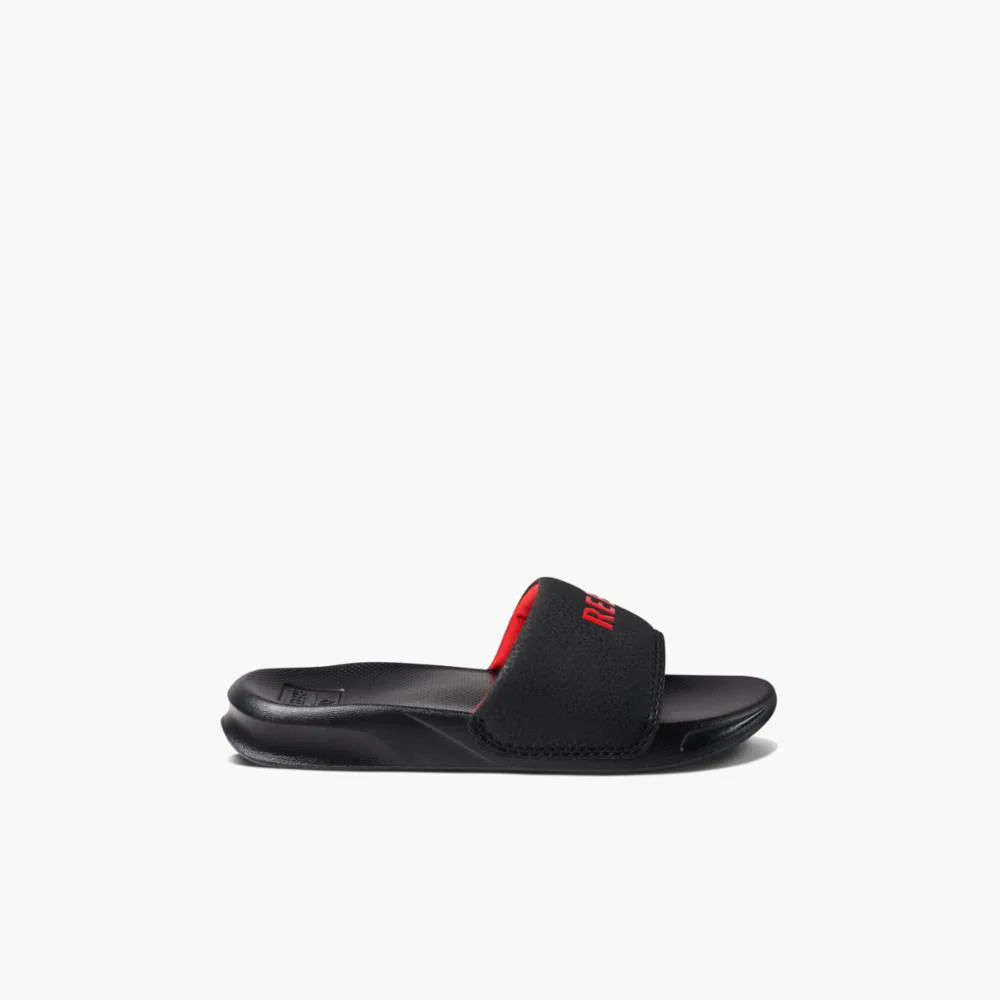 Reef Kids KIDS ONE SLIDE REEF BLACK/RED - Image 2