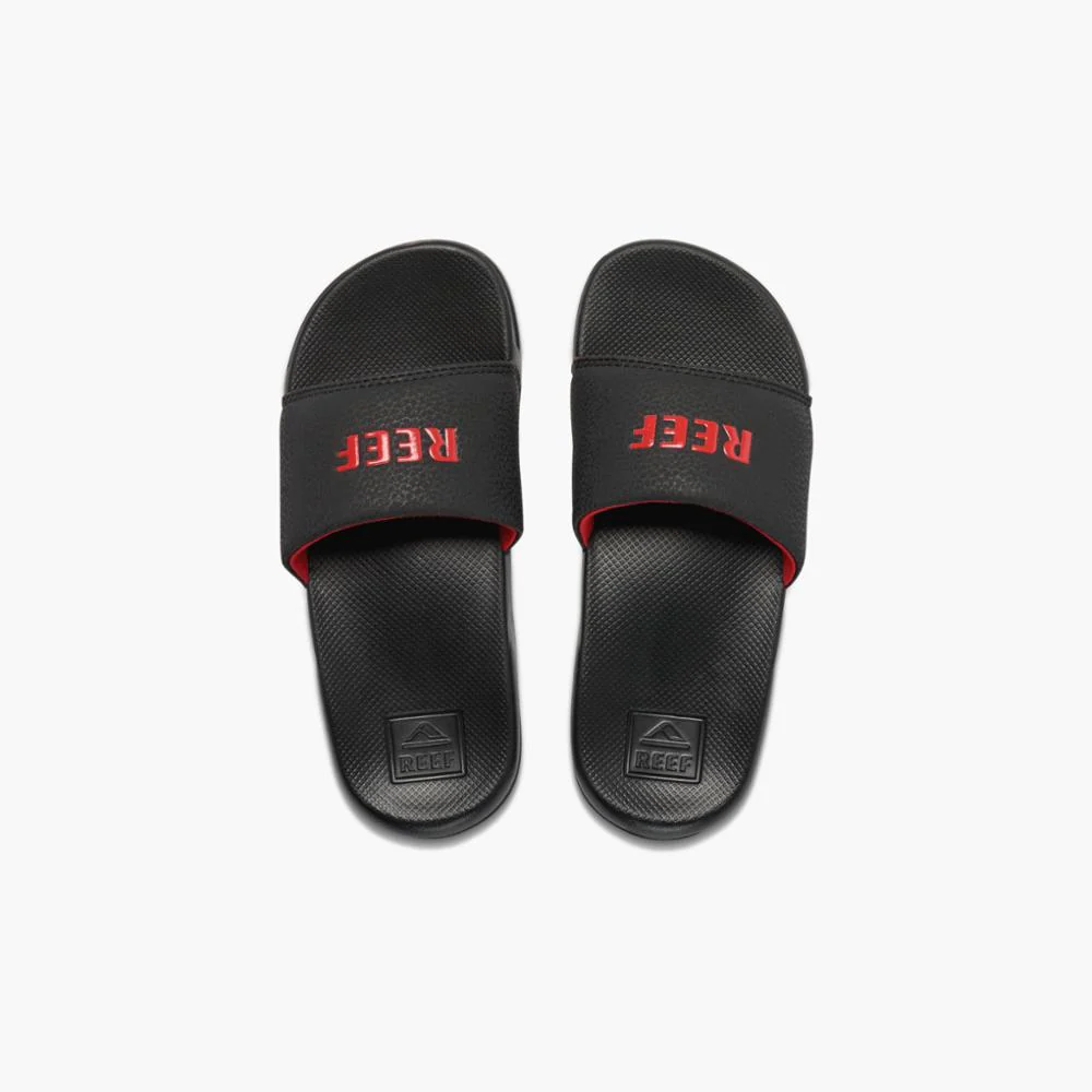 Reef Kids KIDS ONE SLIDE REEF BLACK/RED - Image 3