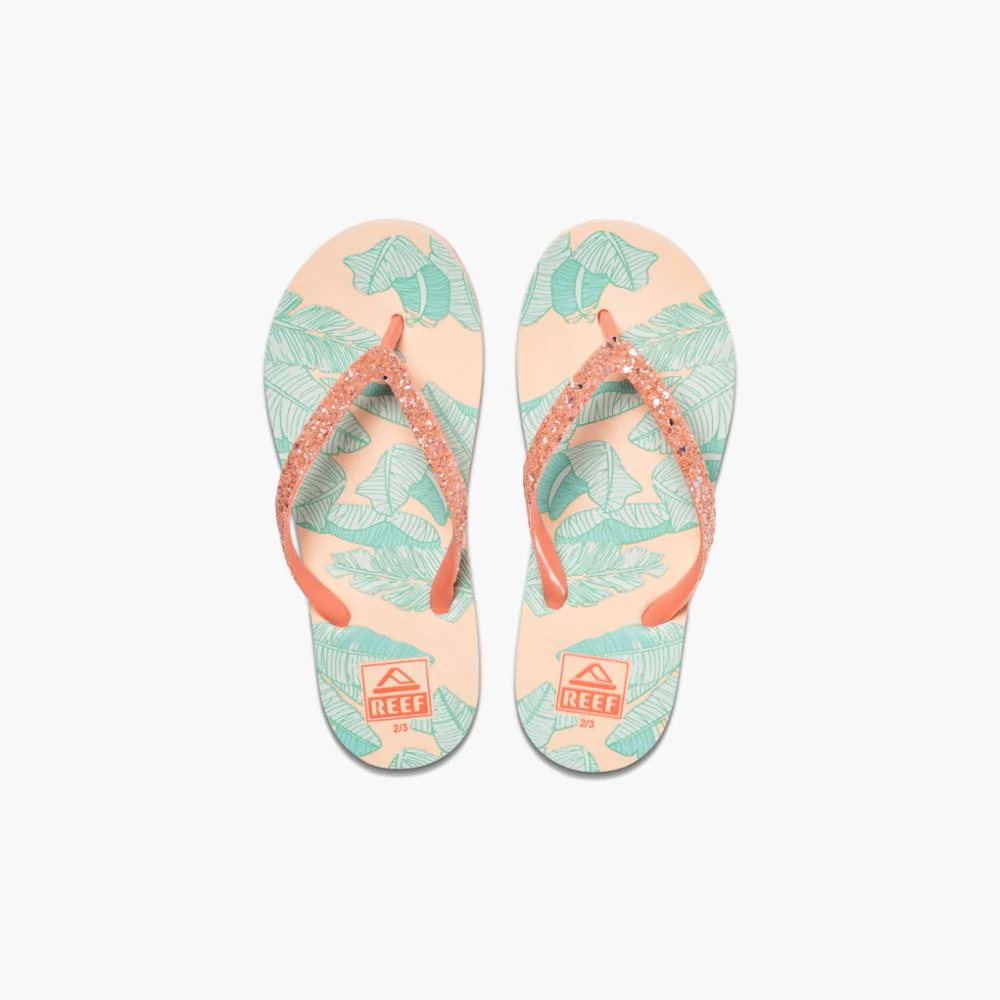 Reef Kids KIDS STARGAZER PRINTS MINT PALMS - Image 3