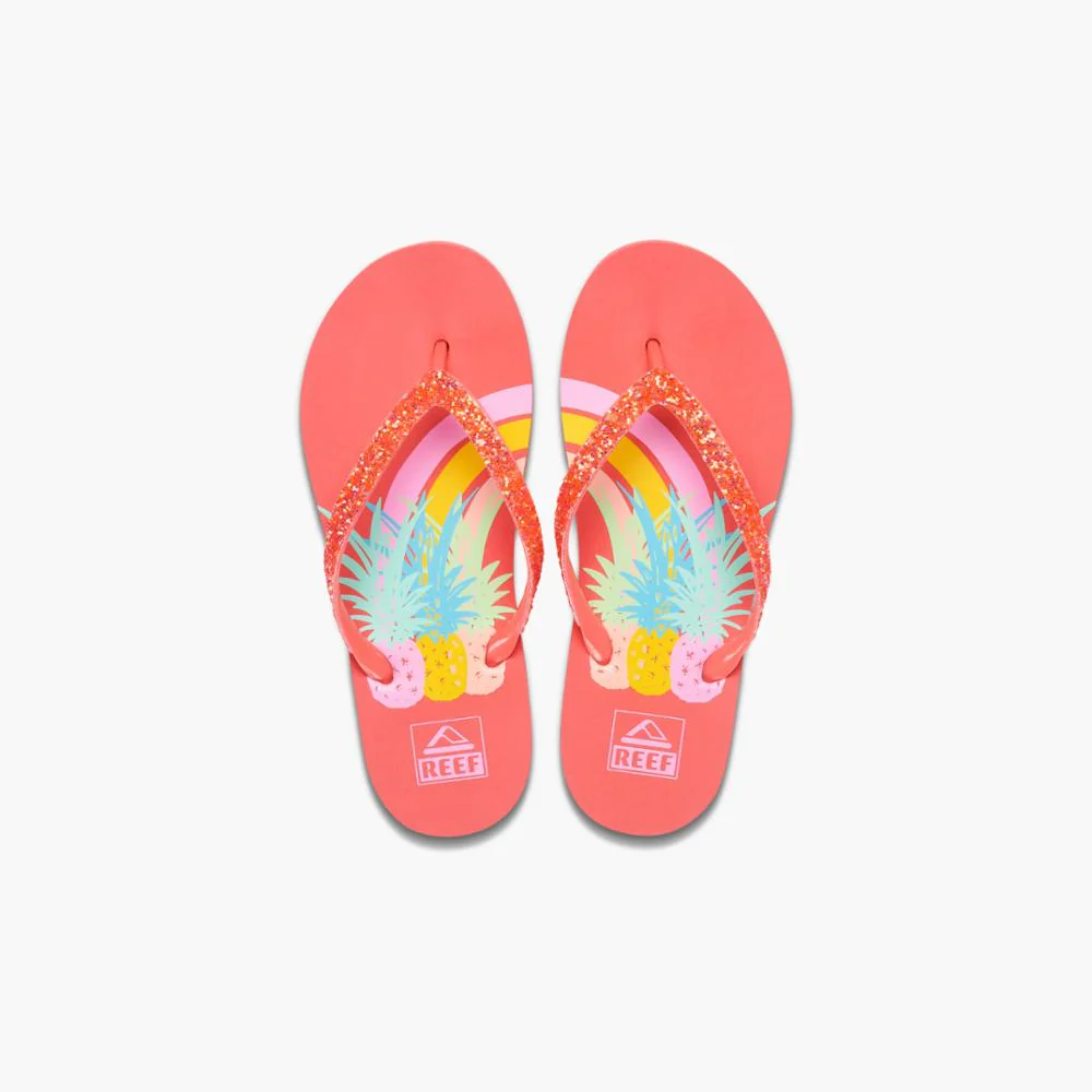 Reef Kids KIDS STARGAZER PRINTS PINEAPPLE RAINBOWS - Image 3