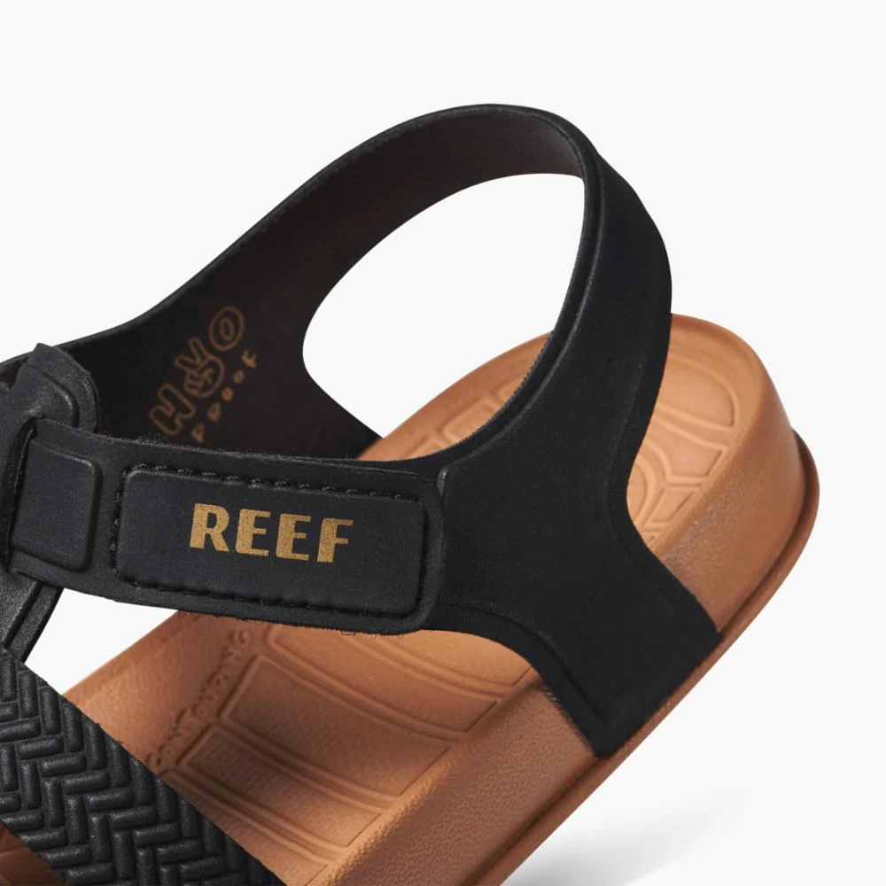 Reef Kids KIDS WATER BEACHY BLACK/TAN - Image 6
