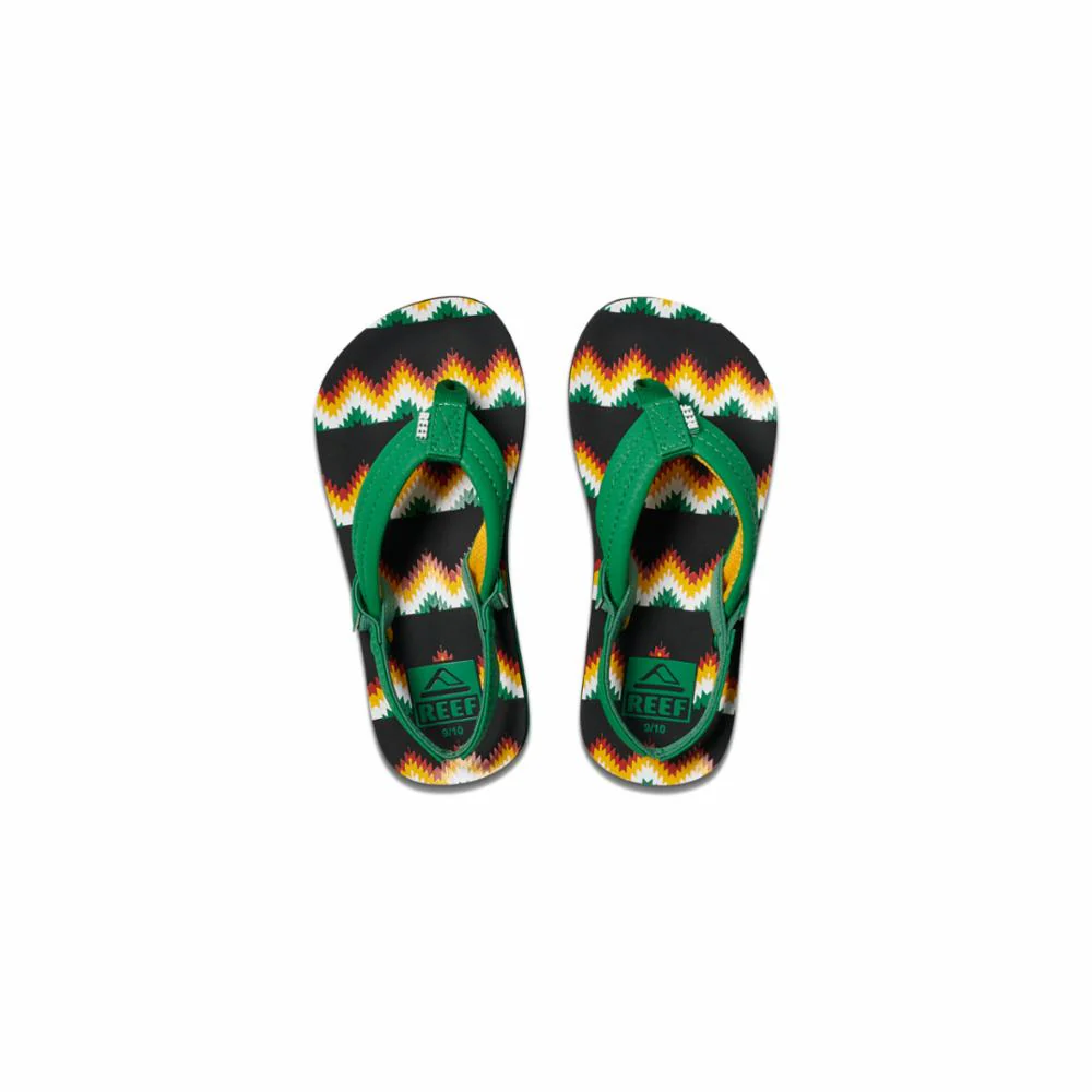 Reef Kids LITTLE AHI BLK/GRN BLNKT - Image 3