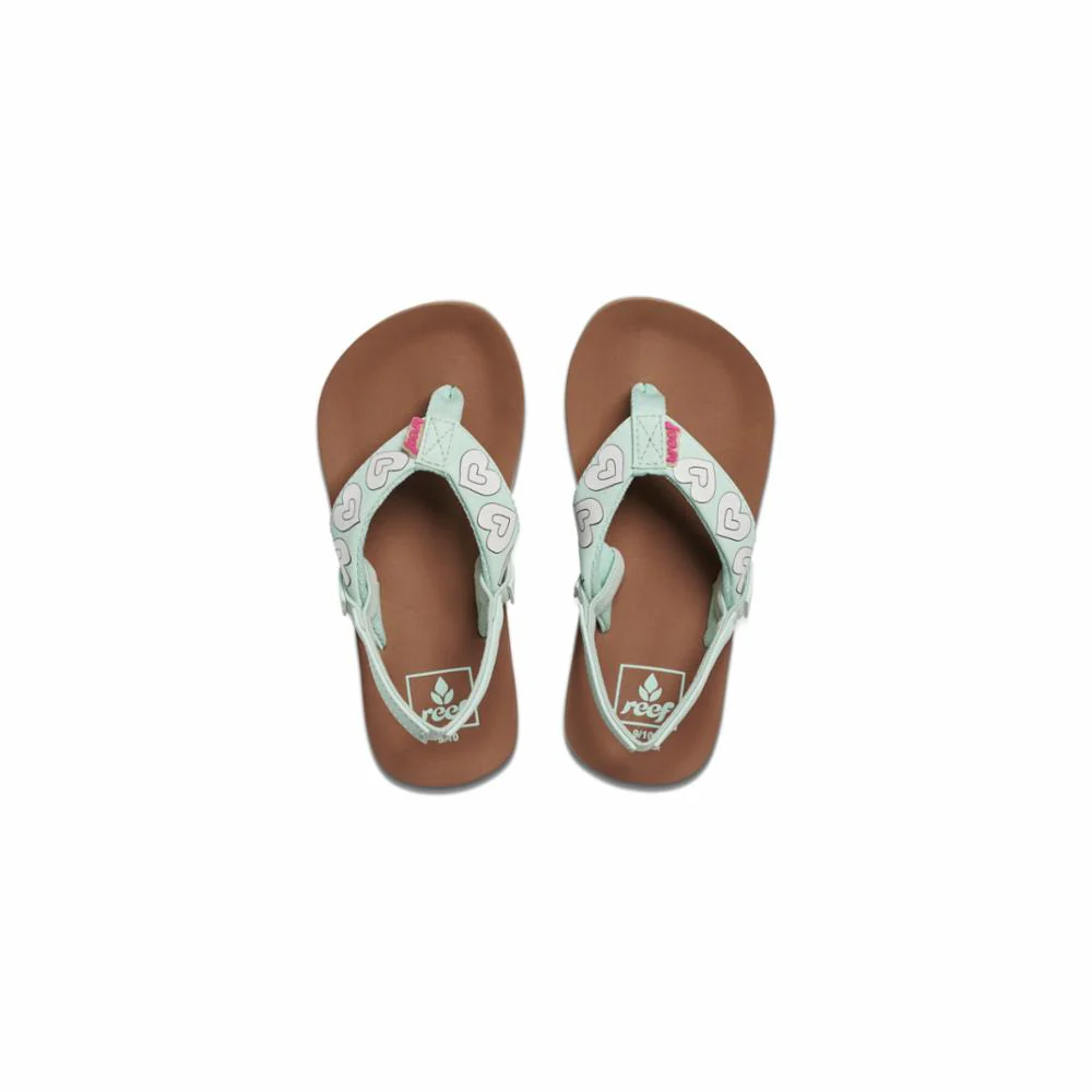 Reef Kids LITTLE AHI COLOR CHANGE MINT HEARTS - Image 3