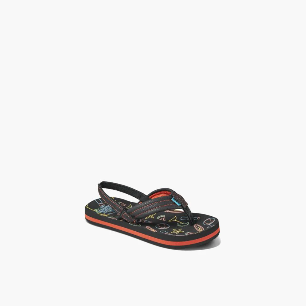 Reef Kids LITTLE AHI GLOW NEON BEACH