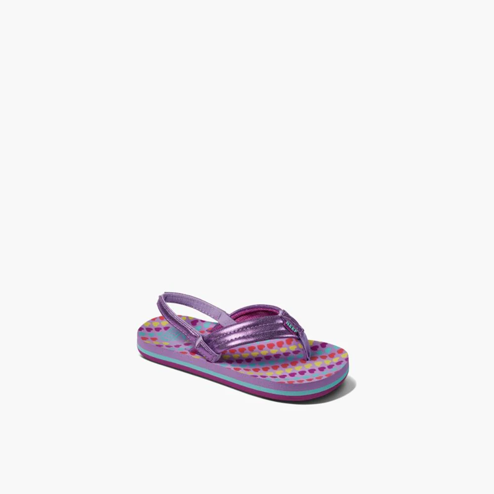 Reef Kids LITTLE AHI LAVENDER HEARTS