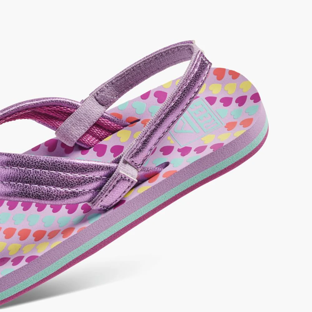 Reef Kids LITTLE AHI LAVENDER HEARTS - Image 5