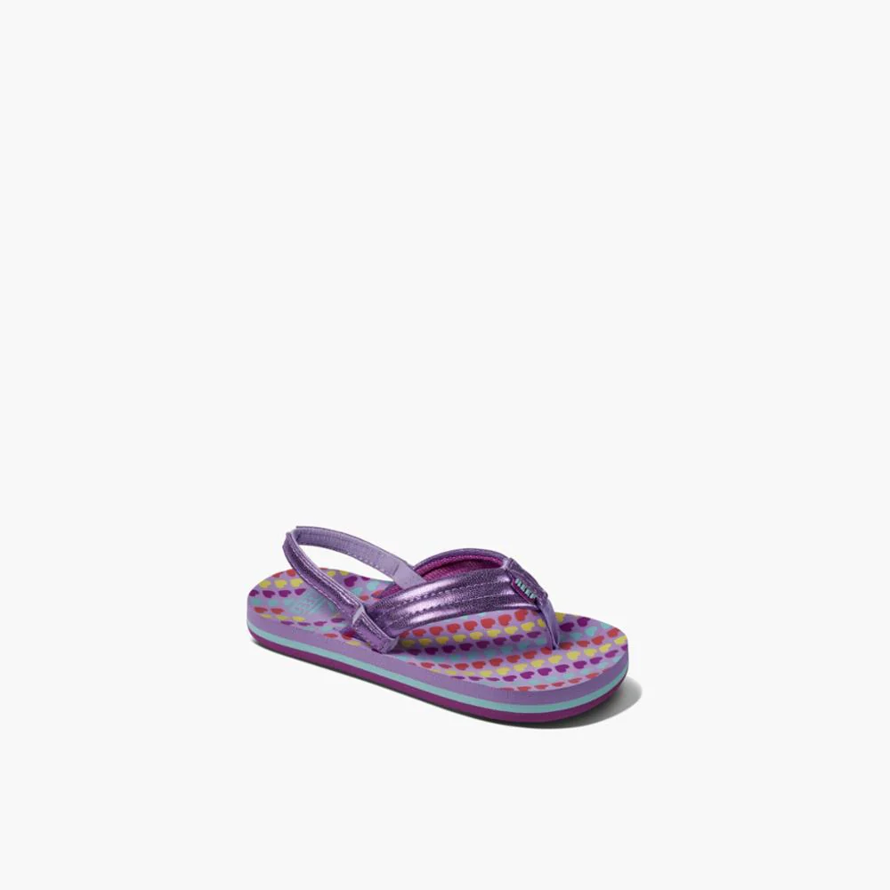 Reef Kids LITTLE AHI LAVENDER HEARTS
