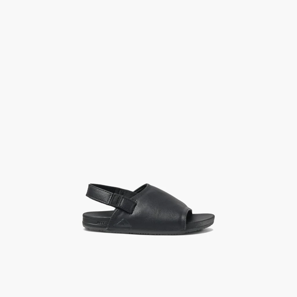 Reef Kids LITTLE CUSHION SLIDE BLACK - Image 2
