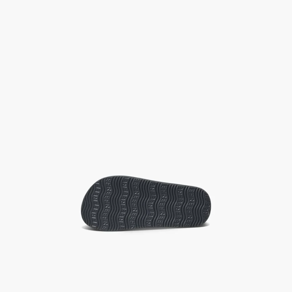 Reef Kids LITTLE CUSHION SLIDE BLACK - Image 4