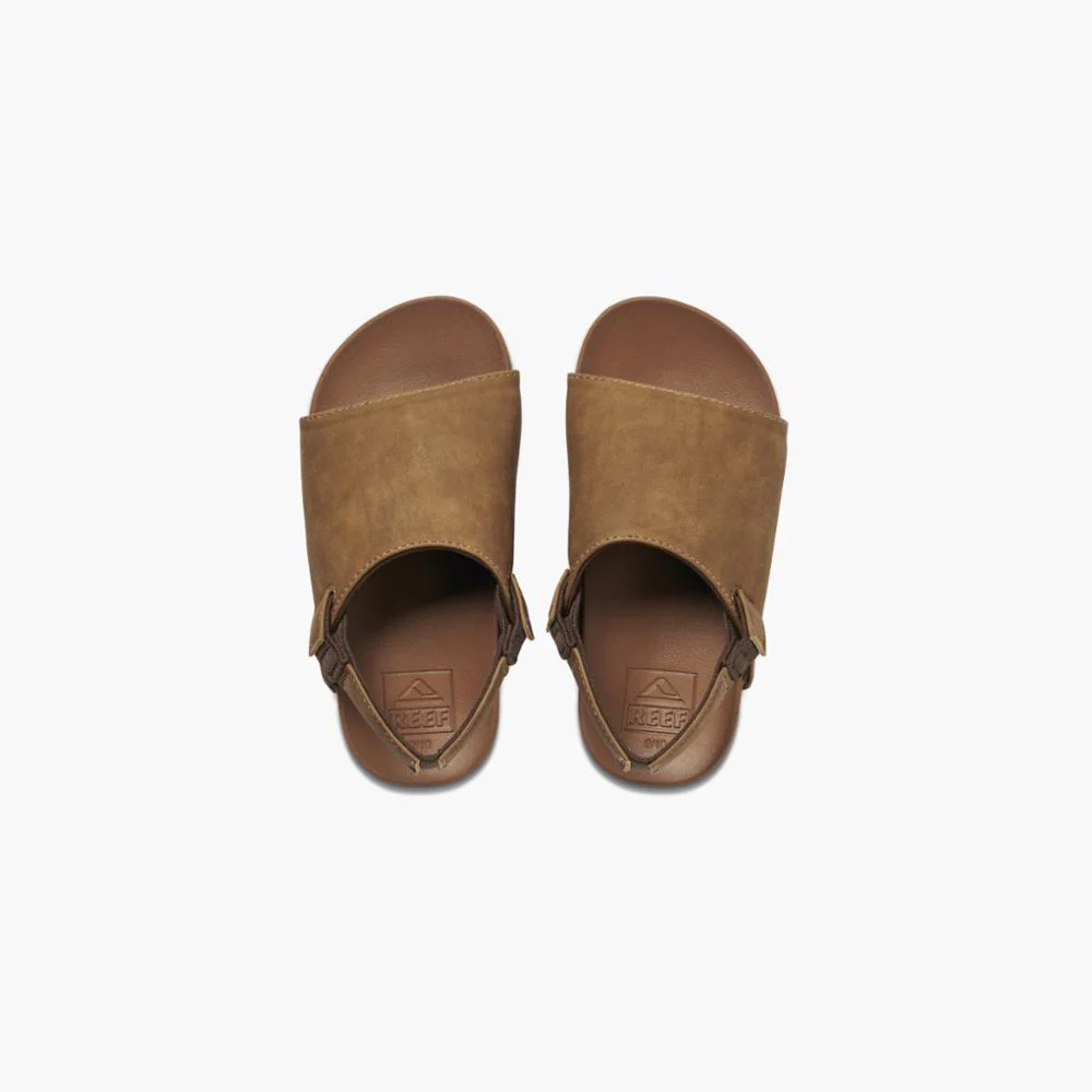 Reef Kids LITTLE CUSHION SLIDE TAN - Image 3