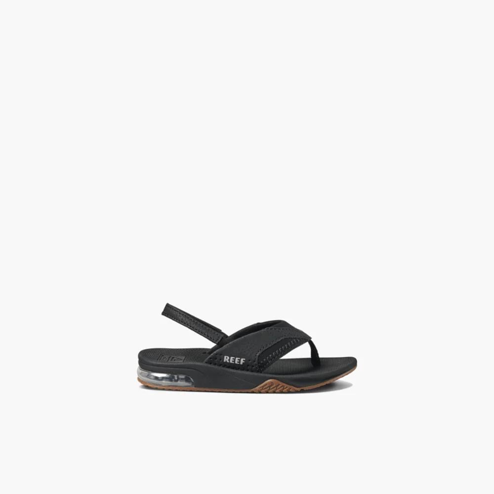 Reef Kids LITTLE FANNING BLACK/SILVER - Image 2