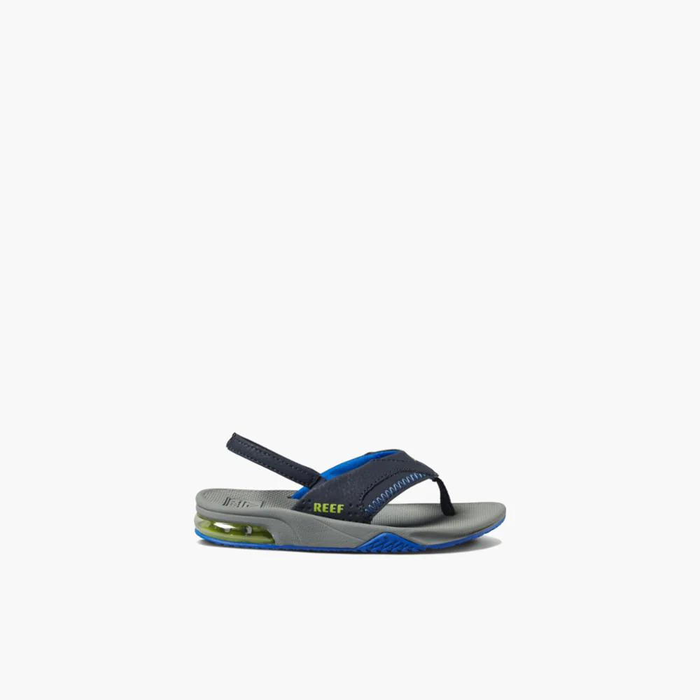 Reef Kids LITTLE FANNING NAVY/LIME - Image 2