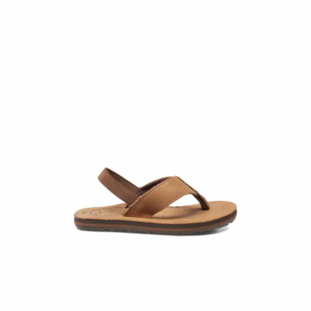 Reef Kids LITTLE LEATHER SMOOTHY BRONZE BROWN - Image 2