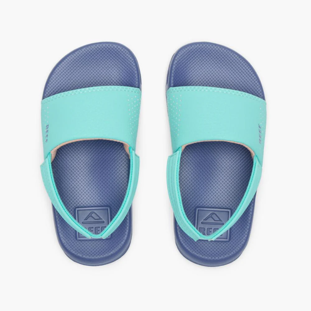 Reef Kids LITTLE ONE SLIDE DUSK/AQUA - Image 3