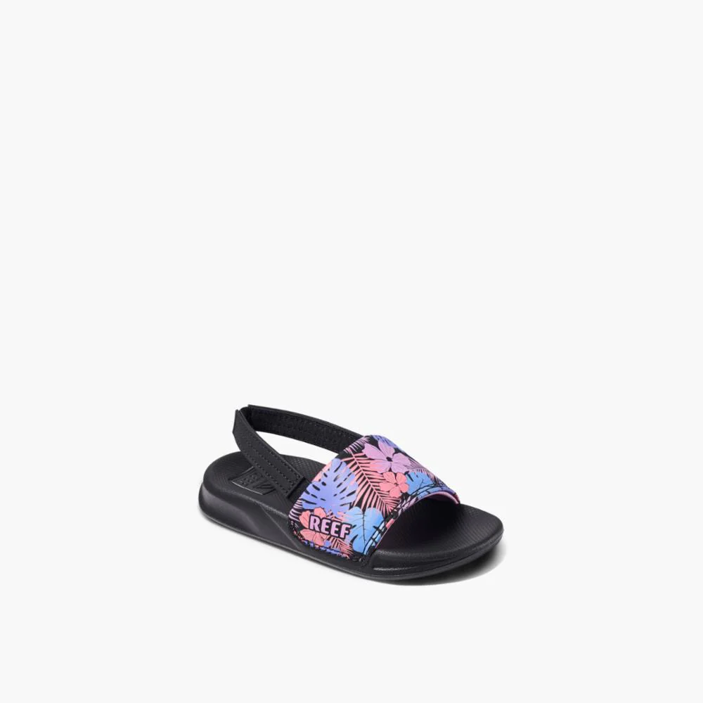 Reef Kids LITTLE ONE SLIDE PURPLE FRONDS