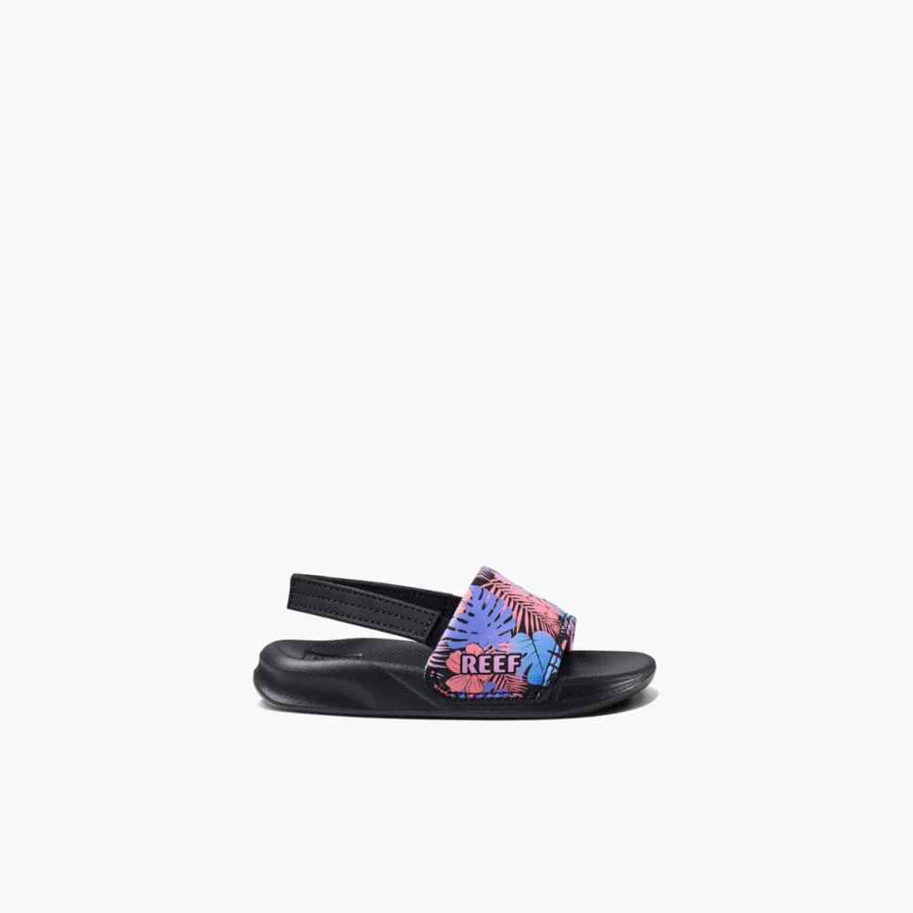 Reef Kids LITTLE ONE SLIDE PURPLE FRONDS - Image 2