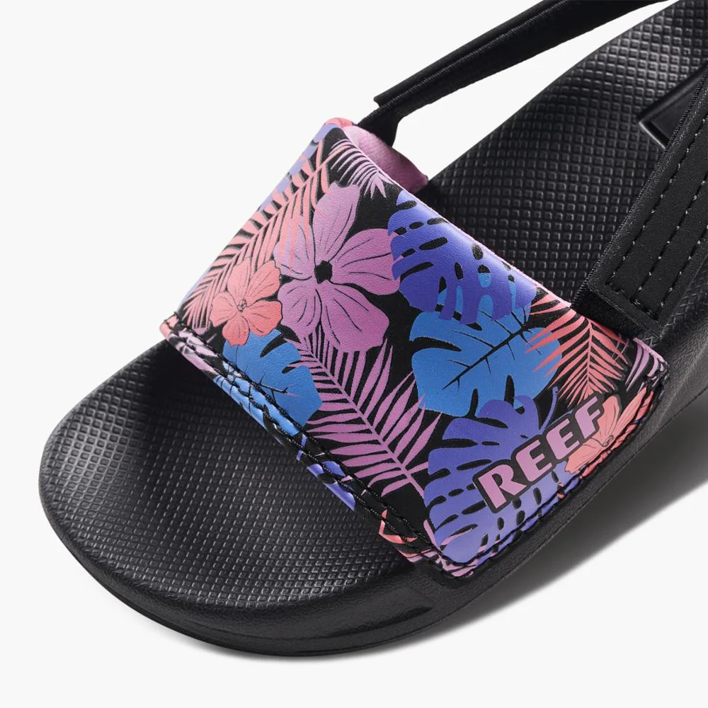 Reef Kids LITTLE ONE SLIDE PURPLE FRONDS - Image 5