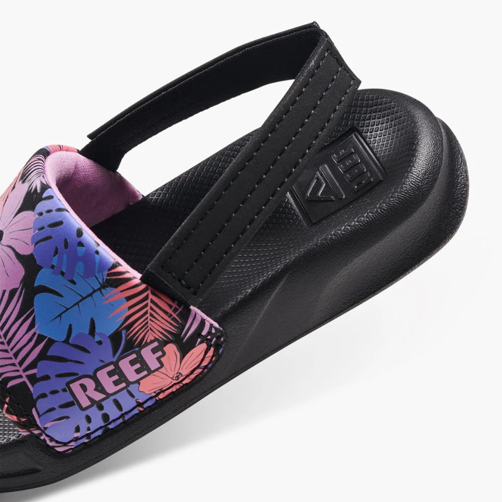 Reef Kids LITTLE ONE SLIDE PURPLE FRONDS - Image 6