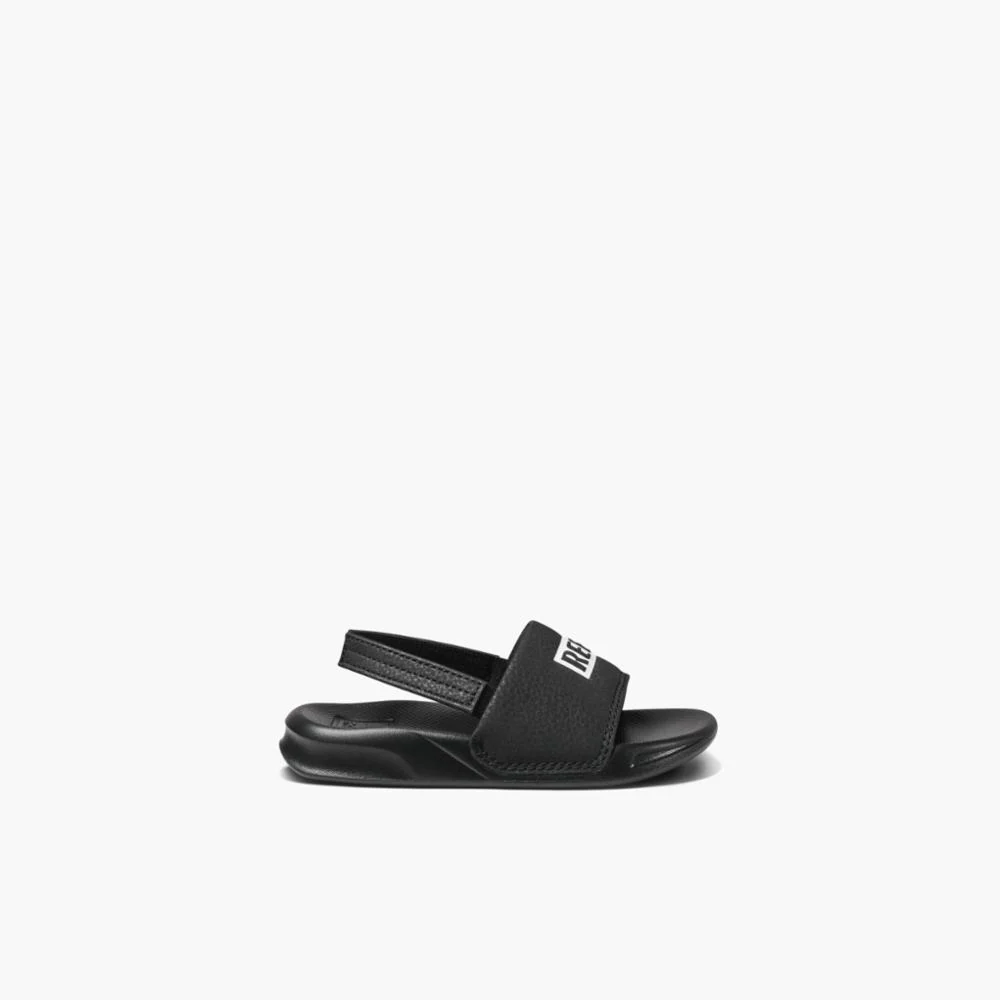 Reef Kids LITTLE ONE SLIDE REEF BLACK/WHITE - Image 2