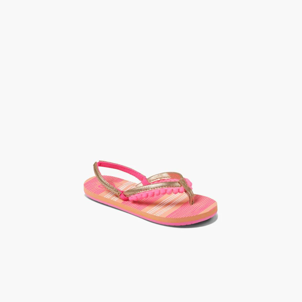 Reef Kids LITTLE POM POM PINK