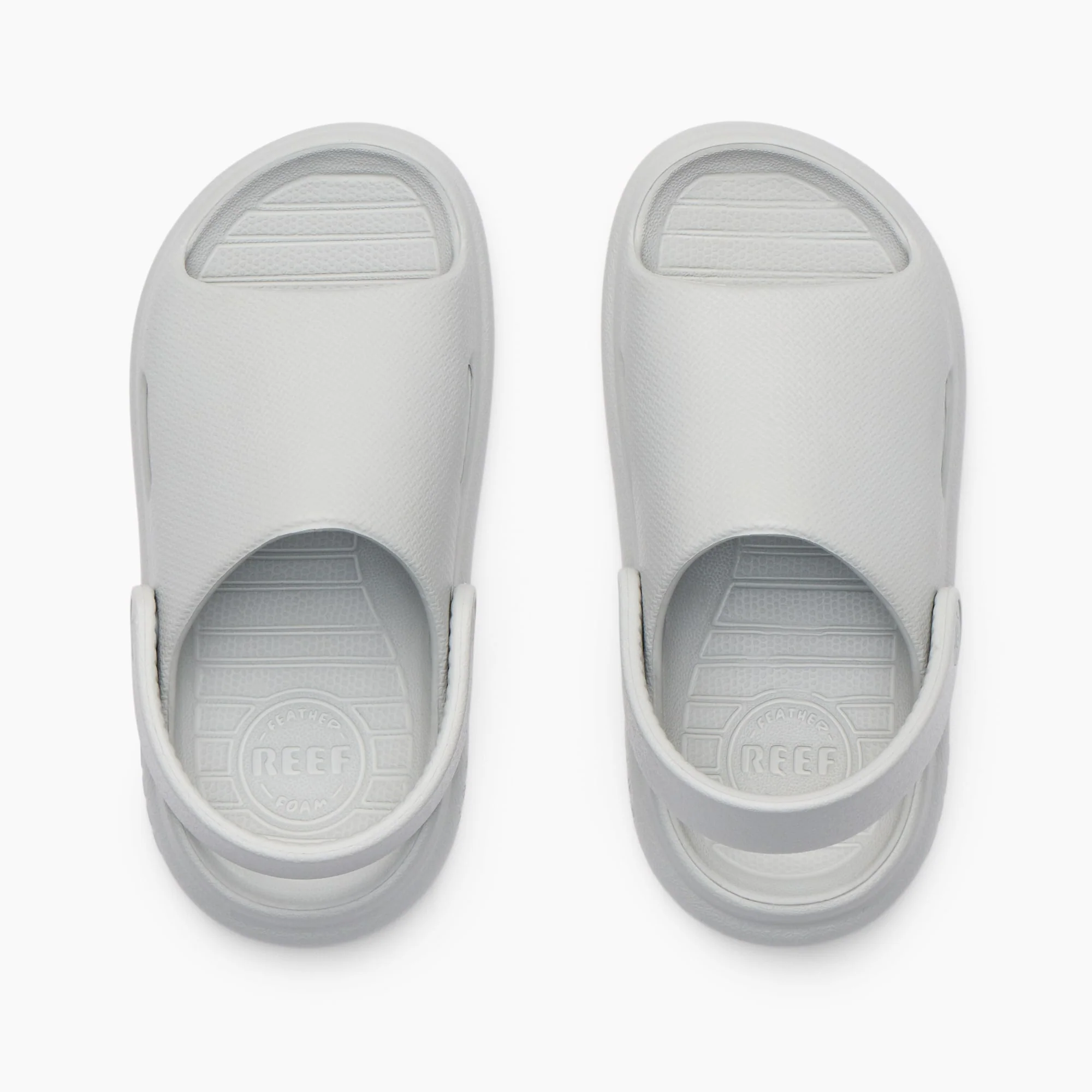 REEF KIDS LITTLE RIO SLIDE LIGHT GREY - Image 3