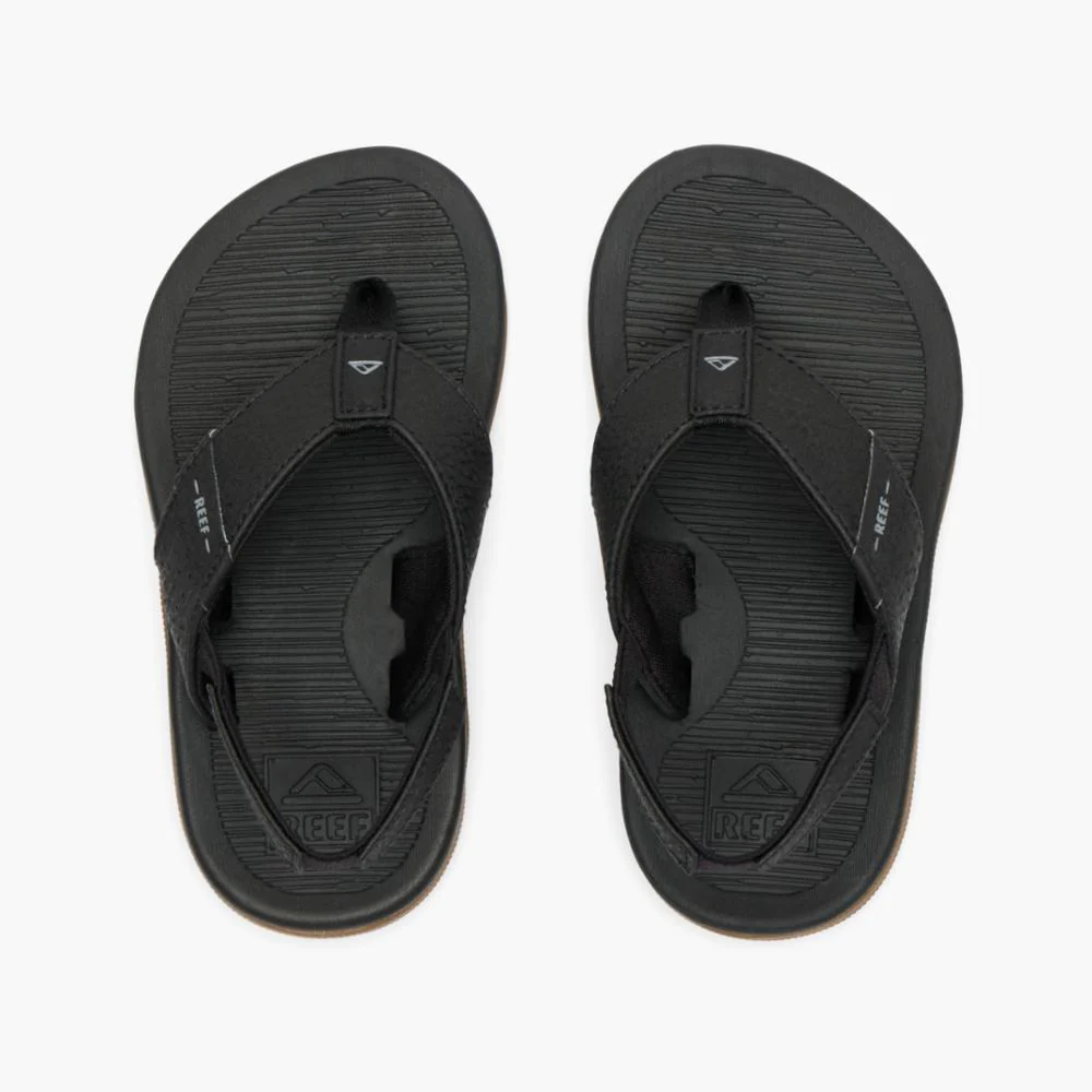 Reef Kids LITTLE SANTA ANA BLACK - Image 3