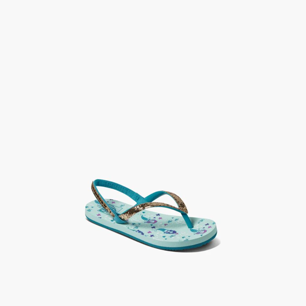 Reef Kids LITTLE STARGAZER PRINTS AQUA MERMAIDS