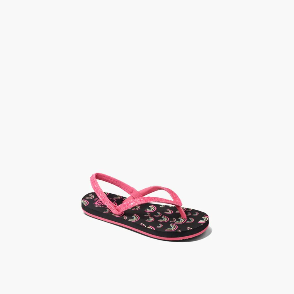 Reef Kids LITTLE STARGAZER PRINTS PINK RAINBOWS