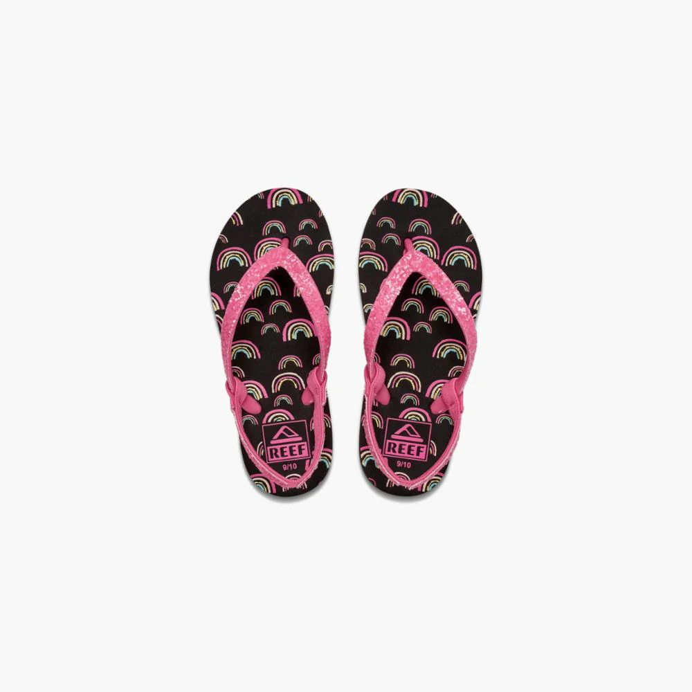 Reef Kids LITTLE STARGAZER PRINTS PINK RAINBOWS - Image 3