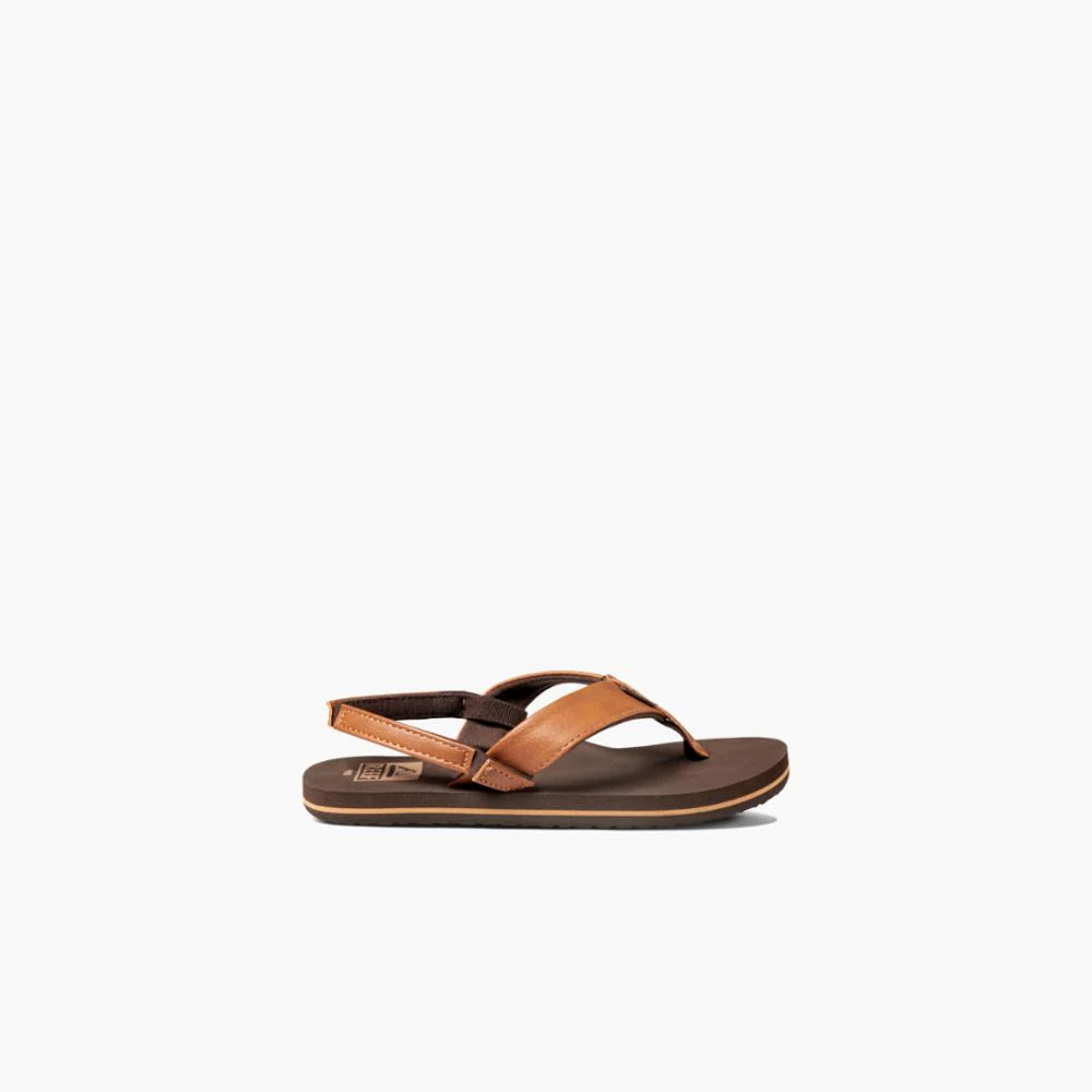 Reef Kids LITTLE TWINPIN BROWN - Image 2