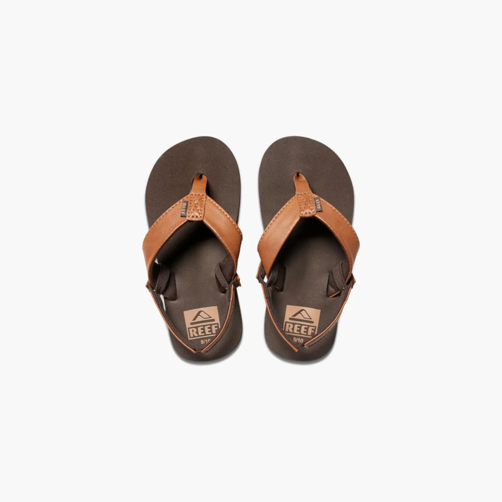 Reef Kids LITTLE TWINPIN BROWN - Image 3