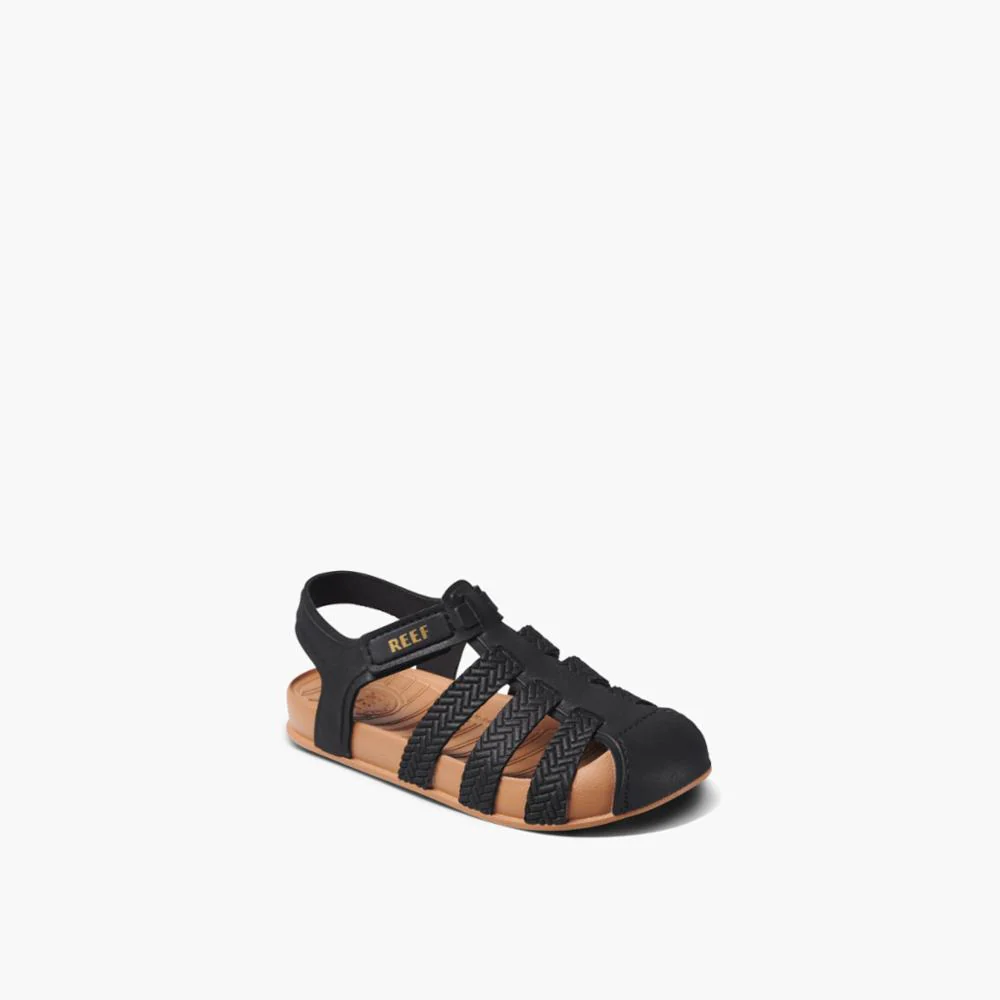 Reef Kids LITTLE WATER BEACHY BLACK/TAN