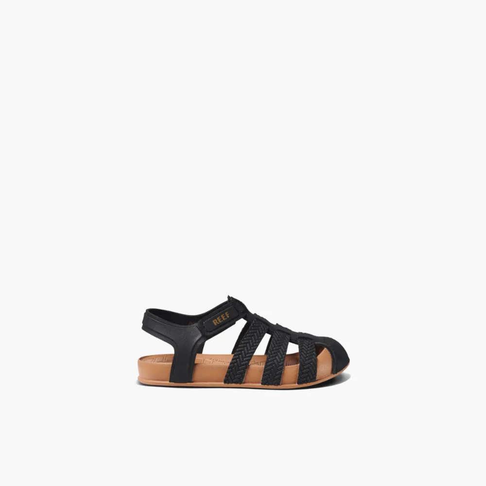 Reef Kids LITTLE WATER BEACHY BLACK/TAN - Image 2
